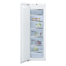 Bosch GIN81AE30G Integrated Upright Freezer, A++ Energy Rating, Frost Free, 62cm Wide, White